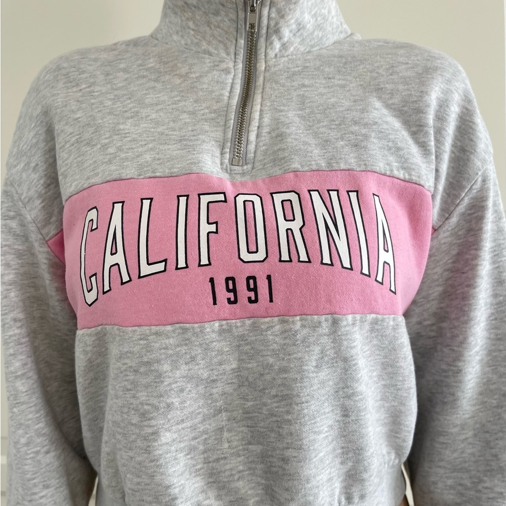 Half Zip High Neck Sweater | Vintage